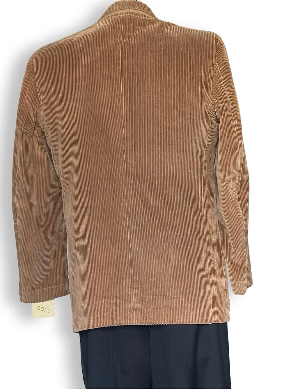 1970s Academy Award Wide Wale Corduroy Blazer Sport Coat Vintage Sony Costumes